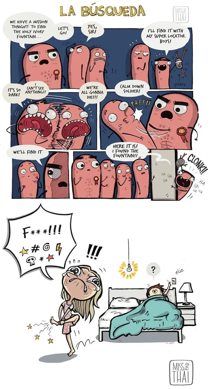 This Artist Captures Her Life With Her Boyfriend In Funny And Sometimes NSFW Comics