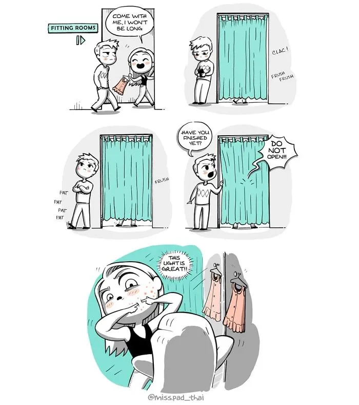 This Artist Captures Her Life With Her Boyfriend In Funny And Sometimes NSFW Comics
