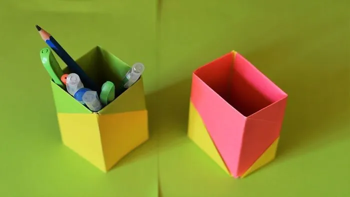 How To Make Your Own Pencil Case For School || Pencil Box Handmade || Pencil Box For Kids