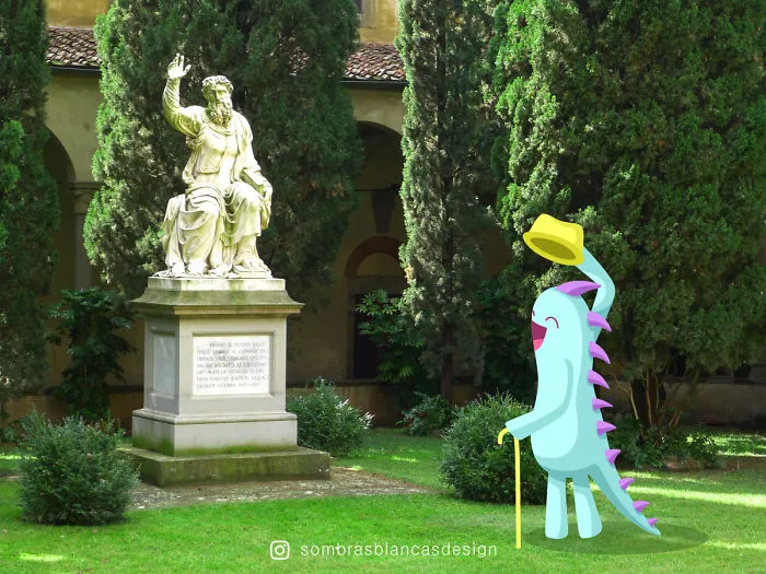 I Add Happy, Colorful Creatures To Everyday Life And Travel Photos (Part 2)