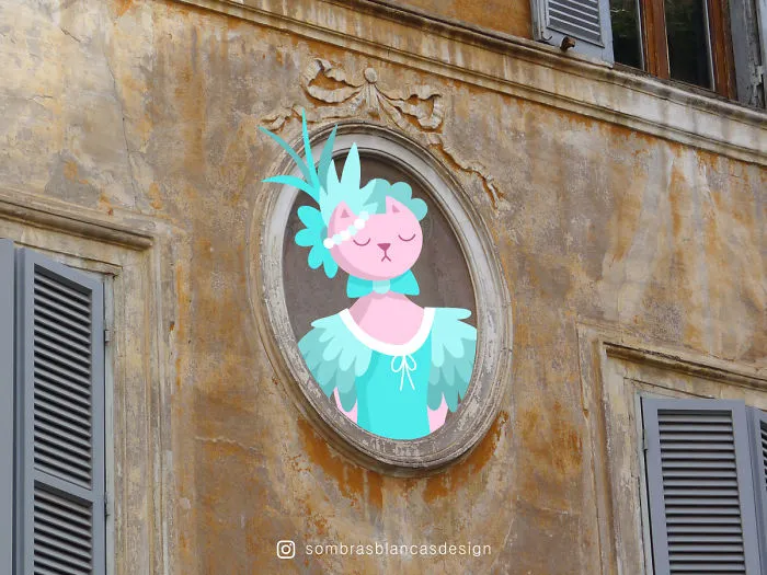 I Add Happy, Colorful Creatures To Everyday Life And Travel Photos (Part 2)