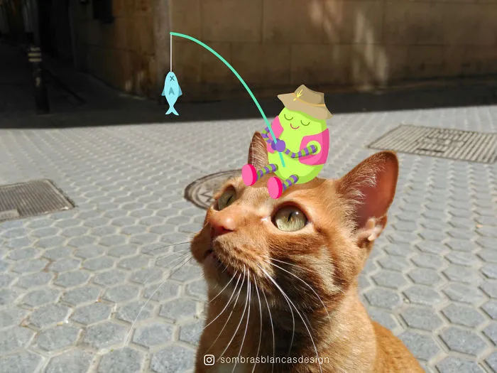 I Add Happy, Colorful Creatures To Everyday Life And Travel Photos (Part 2)