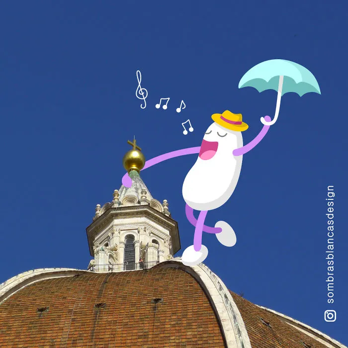 I Add Happy, Colorful Creatures To Everyday Life And Travel Photos (Part 2)