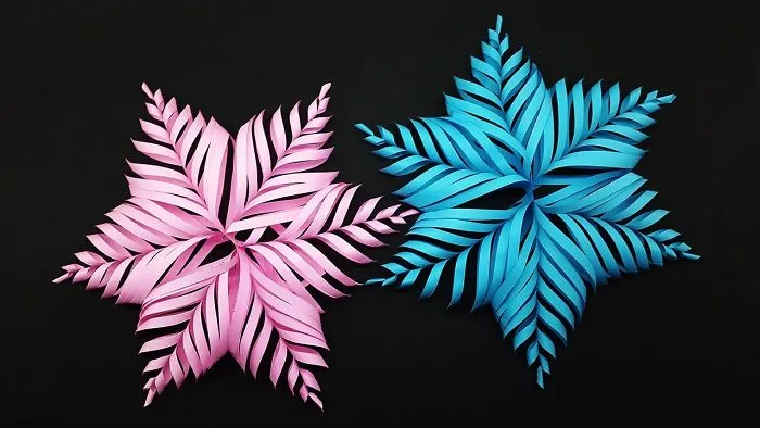 Diy 3d Paper Snowflake Make For Christmas Decor - Christmas Snowflake Crafts