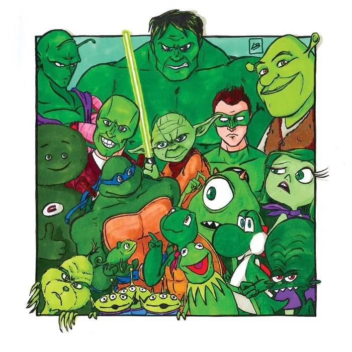 Equipo verde