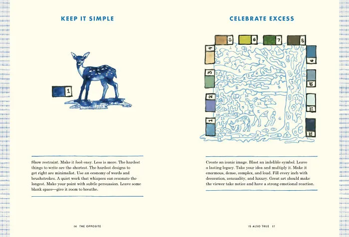 I Organized All My Inspirational Art Advice And Realized It Can All Be Paired In Opposites - So Which Way Is Right?