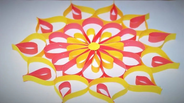 How To Make Wall Hangings With Paper Step By Step || Decoration Home || Paper Wall Hanging