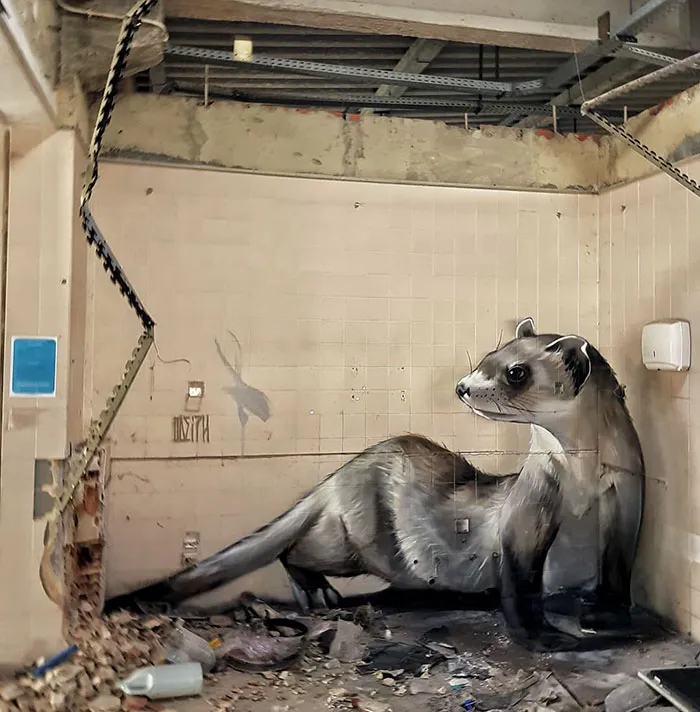 Portuguese Street Artist Paints 3D Creature Graffiti And It's Not For The Faint Of Heart (39 Pics)