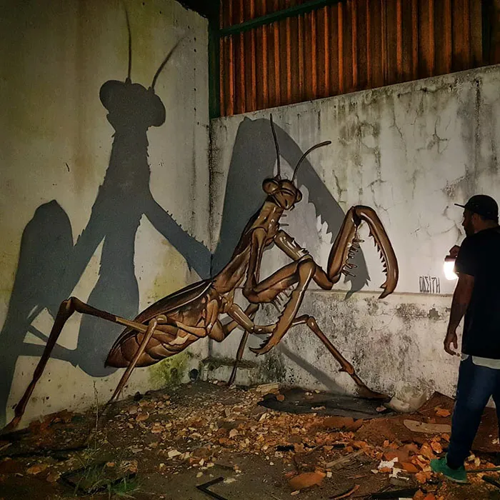 Portuguese Street Artist Paints 3D Creature Graffiti And It's Not For The Faint Of Heart (39 Pics)