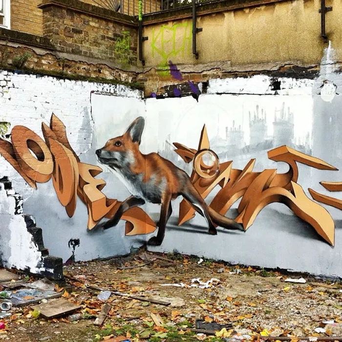Portuguese Street Artist Paints 3D Creature Graffiti And It's Not For The Faint Of Heart (39 Pics)