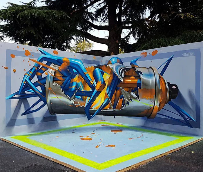 Portuguese Street Artist Paints 3D Creature Graffiti And It's Not For The Faint Of Heart (39 Pics)