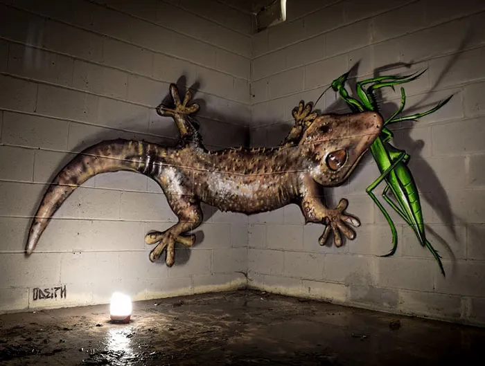 Portuguese Street Artist Paints 3D Creature Graffiti And It's Not For The Faint Of Heart (39 Pics)