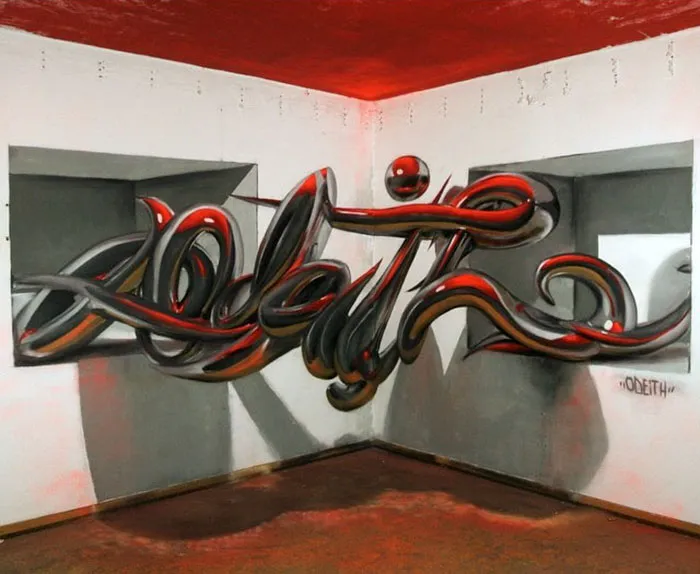 Portuguese Street Artist Paints 3D Creature Graffiti And It's Not For The Faint Of Heart (39 Pics)