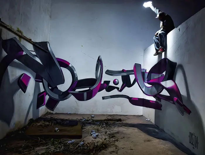 Portuguese Street Artist Paints 3D Creature Graffiti And It's Not For The Faint Of Heart (39 Pics)