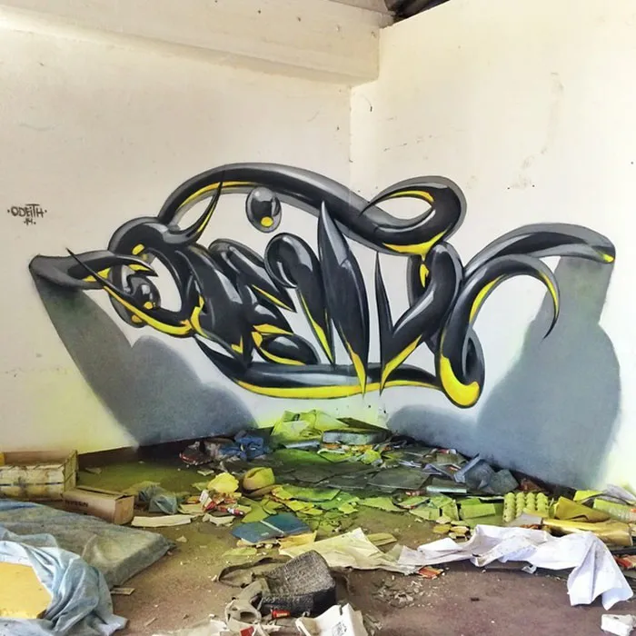 Portuguese Street Artist Paints 3D Creature Graffiti And It's Not For The Faint Of Heart (39 Pics)