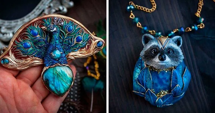 45 Surreal Jewelry Pieces Handmade By A Ukrainian Designer