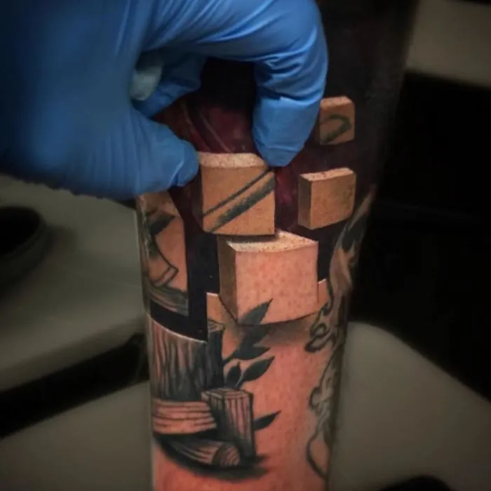 Artist Creates Amazing 3D Tattoos That Will Make You Look Twice