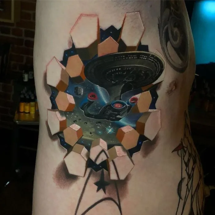 Artist Creates Amazing 3D Tattoos That Will Make You Look Twice