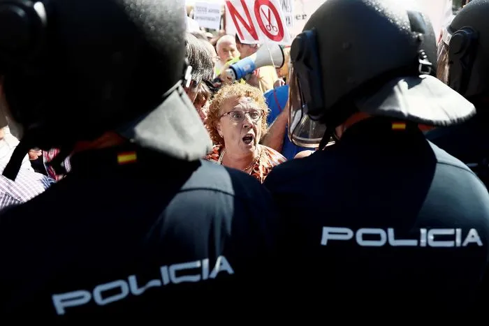 Storms, Floods And Protests: Today's Best Photos
