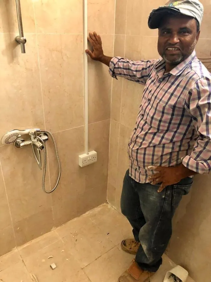 Hora de la ducha
