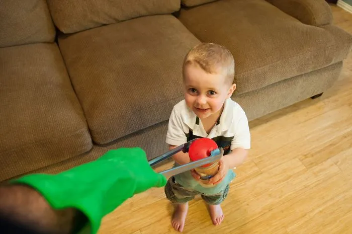 My Nephew Woke Up From His Nap With A Sippy Cup Nobody Had Seen For 3 Weeks
