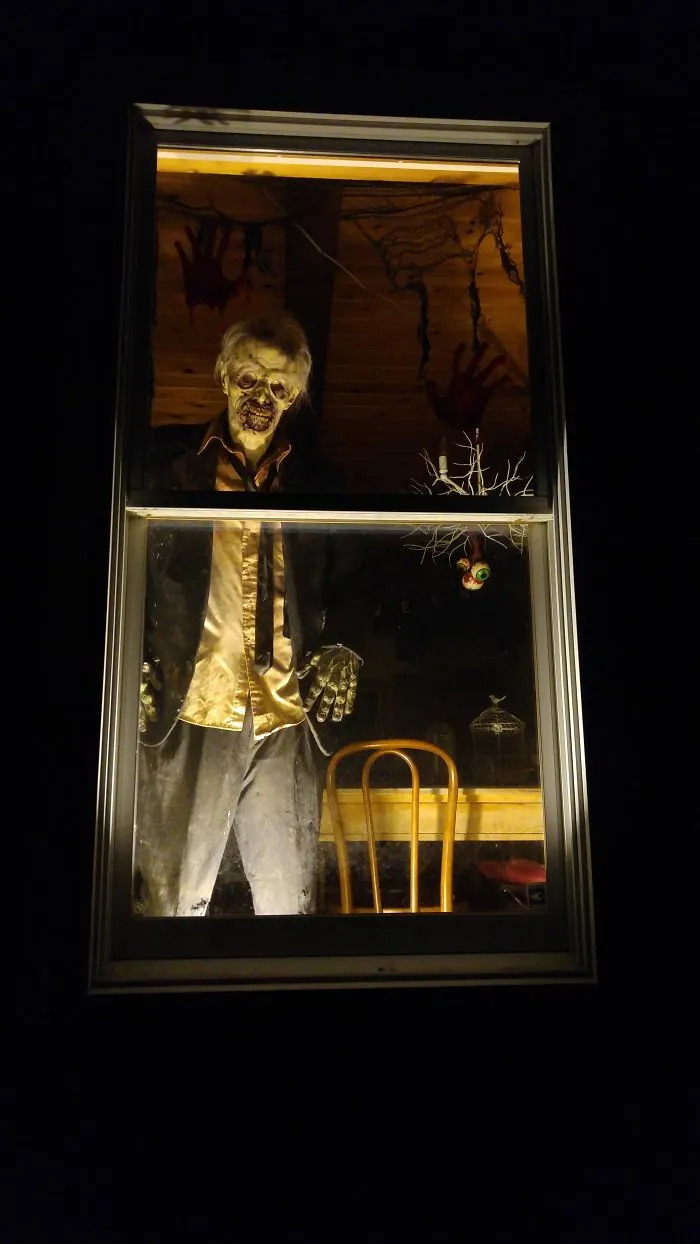 The View From The Street By My Kitchen Window. My Daughter Says That The Kids In The Neighborhood Call Our Place "The Murder House"