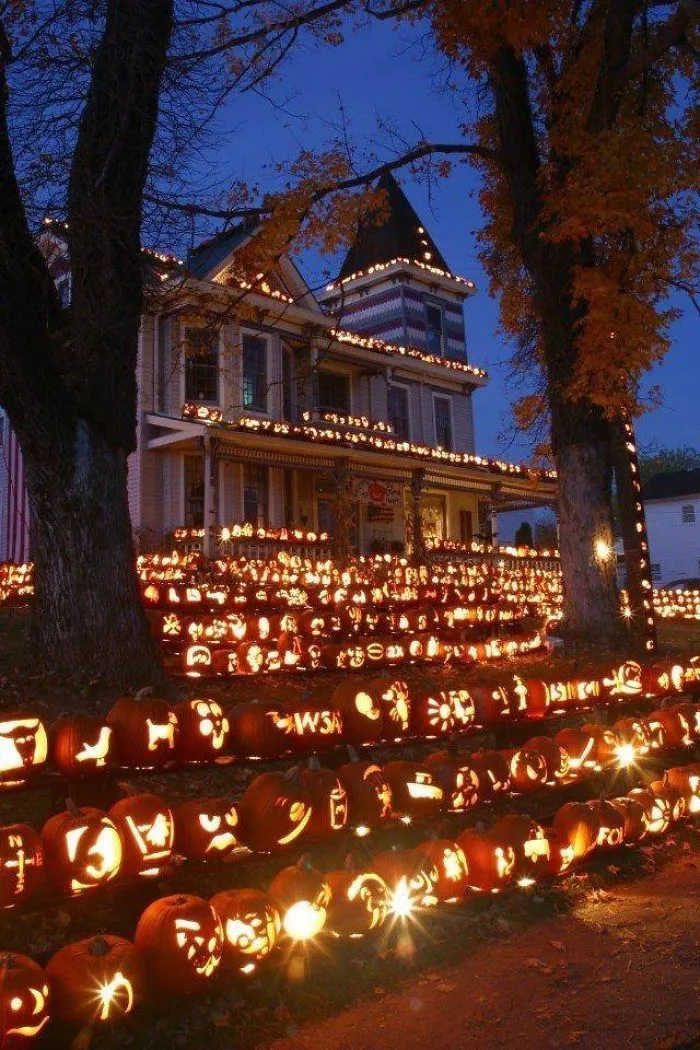 The Pumpkin House In Kenova, West Virginia