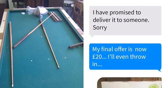 Right After Selling His Pool Online This Guy Received A Hilarious Offer From Another Buyer He Couldn't Refuse