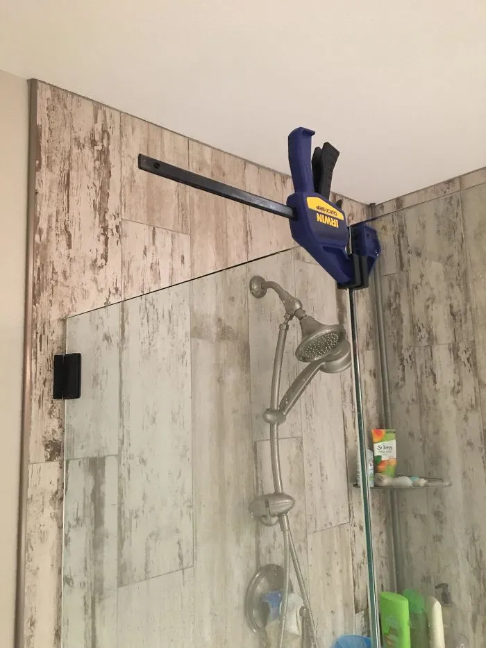 When You’ve Got Glass Shower Doors And A Toddler That Won’t Stay Out