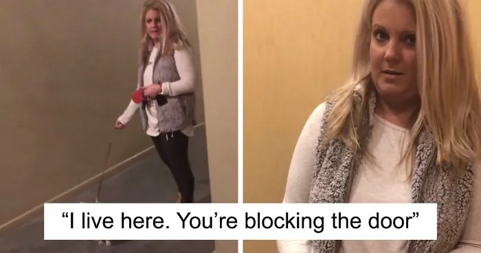 Racist Woman Blocks Black Man From Entering His Own Luxury Apartment, Gets The Lesson Of A Lifetime