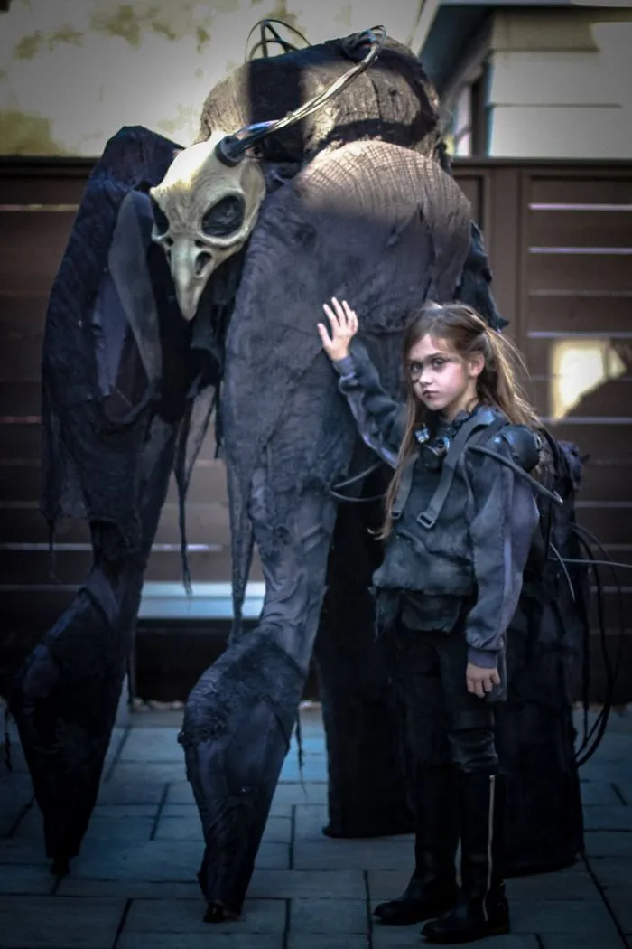 My Daughter And I Are Ready To Terrorize The Neighborhood Again This Halloween