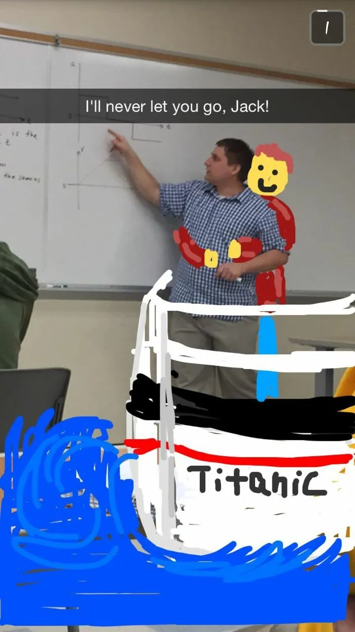 My Friend Was Bored In Class