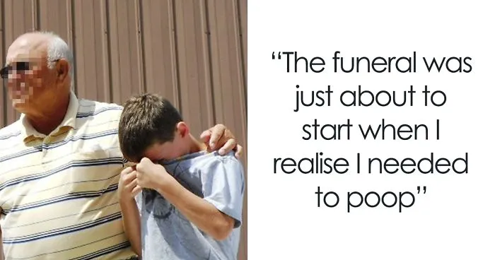 Guy Realizes He Needs To Poop At Best Friend's Funeral And Things Escalate Hilariously