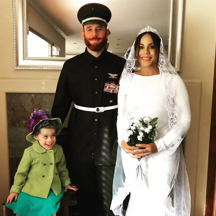 La familia real. Mi hijo es la reina
