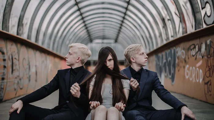 I Found Twin Male Models To Portray A Story About Fears
