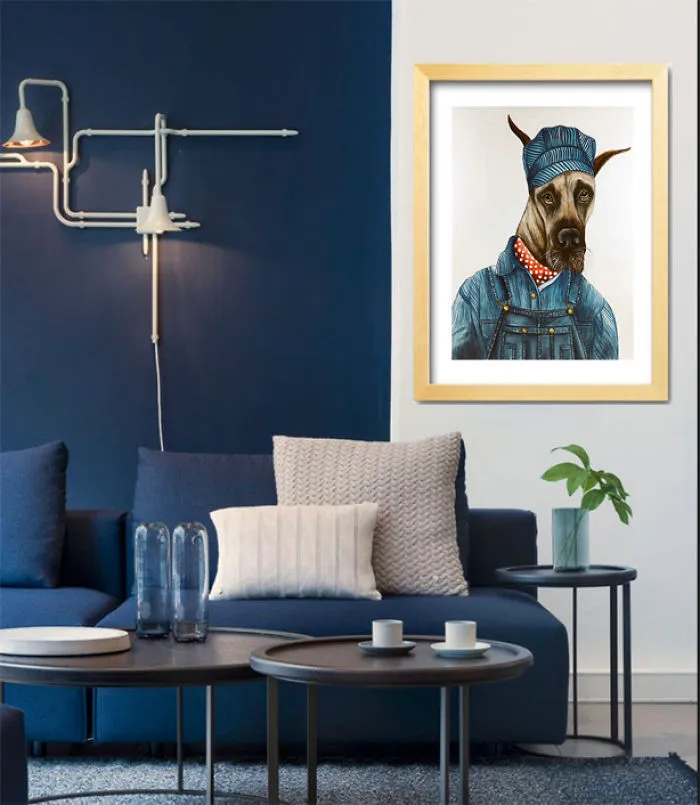 Mr Great Dane - The Hipster Animal Gang