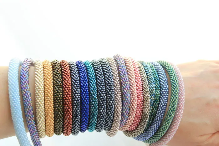 I Create Wearable Bead Crochet Art