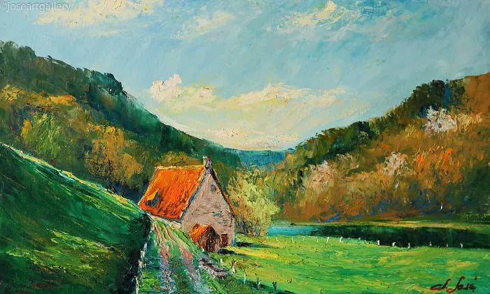 Outdoor Painting. Clermont - Ferrand.