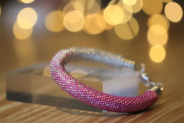 I Create Wearable Bead Crochet Art