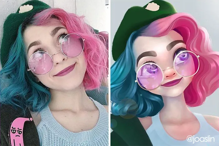 I Painted 26 People As Disney-Worthy Cartoon Characters, And Here’s The Result