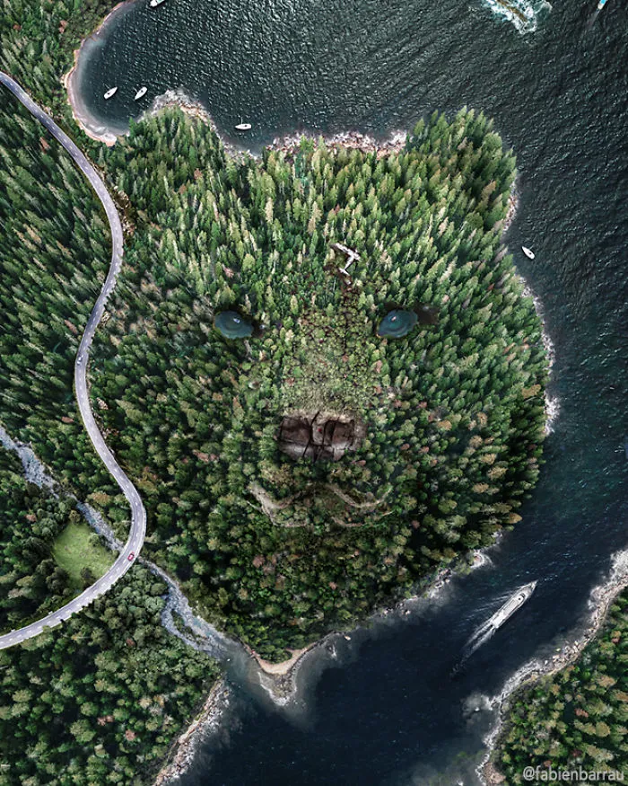 Artist Inspired By Pareidolia Adds Faces Where They Don't Occur Naturally