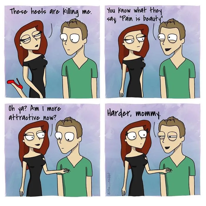 I Create Inappropriate Comics That You'd Never Show Your Grandma (30 Pics)