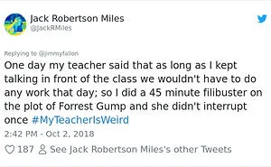 108 Hilarious My Teacher Is Weird" Tweets"