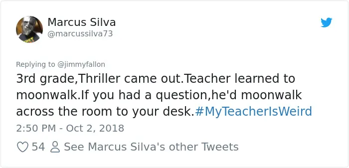 108 Hilarious My Teacher Is Weird" Tweets"