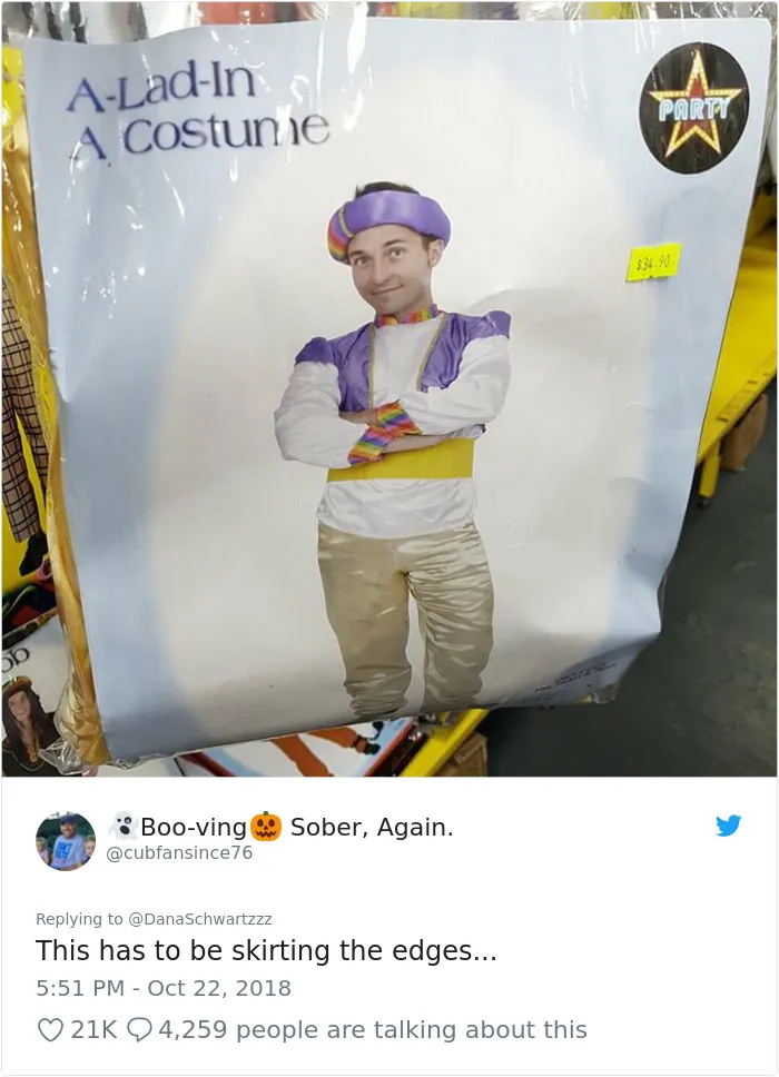 People Are Sharing The Worst Halloween Costume Knock-Offs And They're Too Funny