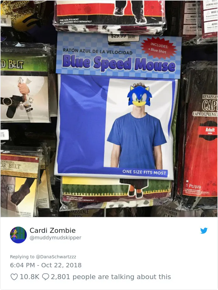 People Are Sharing The Worst Halloween Costume Knock-Offs And They're Too Funny