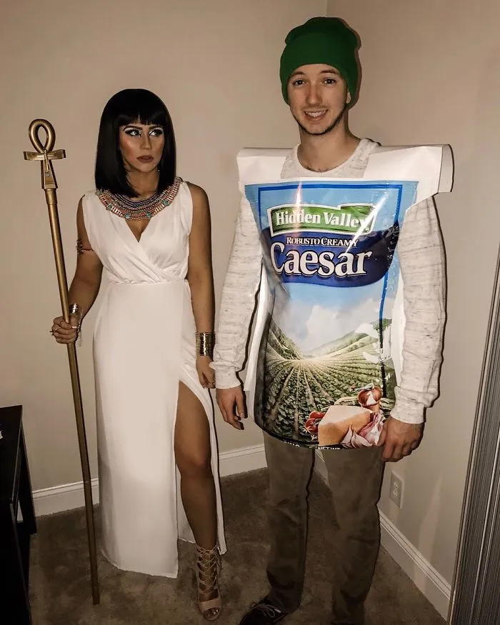 Well We Were Supposed To Be Cleopatra And Caesar.. Classic Case Of Miscommunication