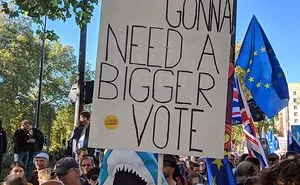 45 Of The Funniest Signs From The Anti-Brexit March