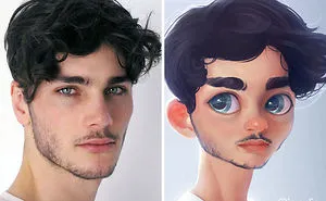 I Painted 26 People As Disney-Worthy Cartoon Characters, And Here’s The Result