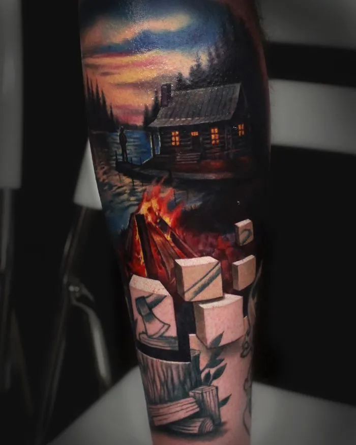 Artist Creates Amazing 3D Tattoos That Will Make You Look Twice